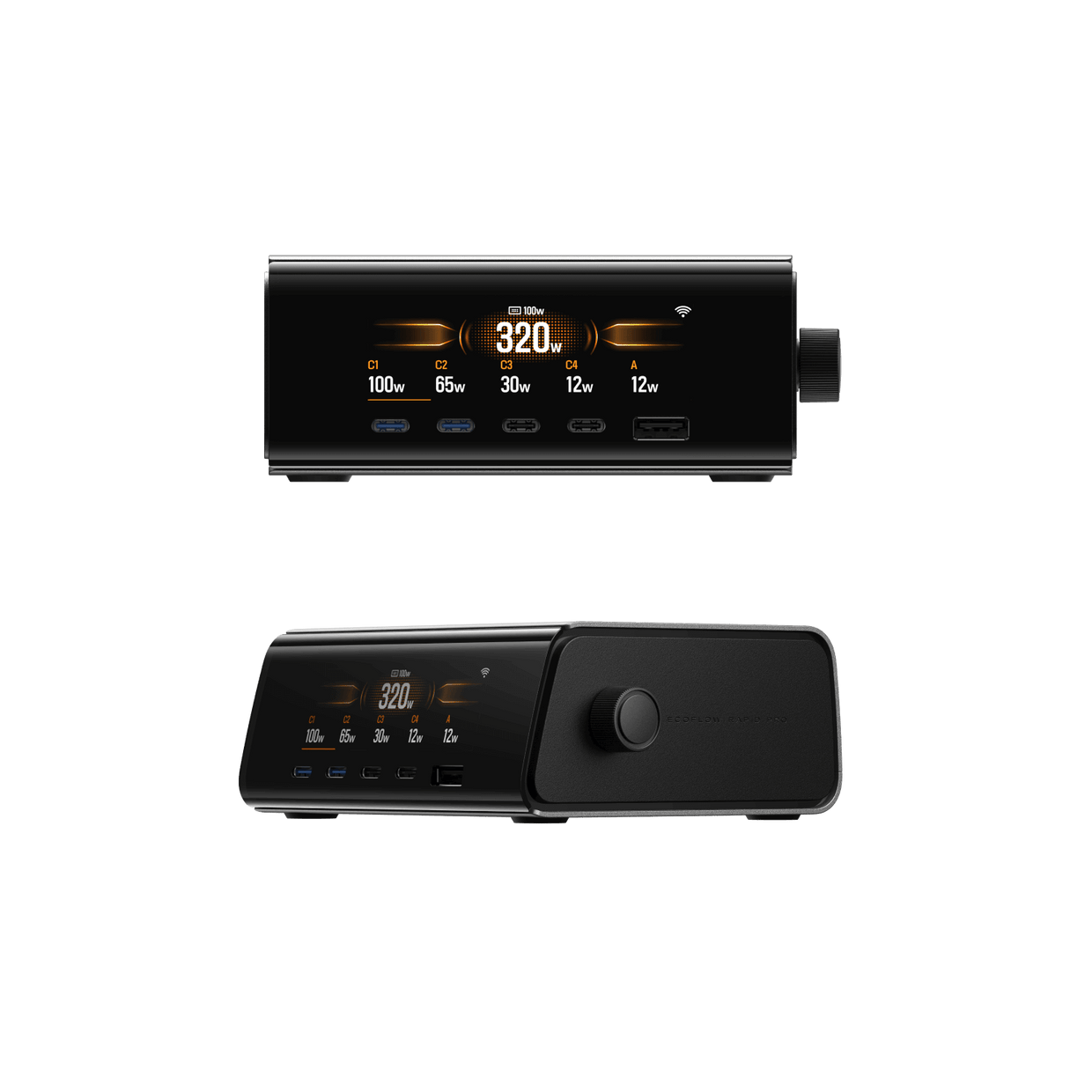 EcoFlow RAPID Pro Desktop-Ladegerät (320W, 5 Ports, GaN)