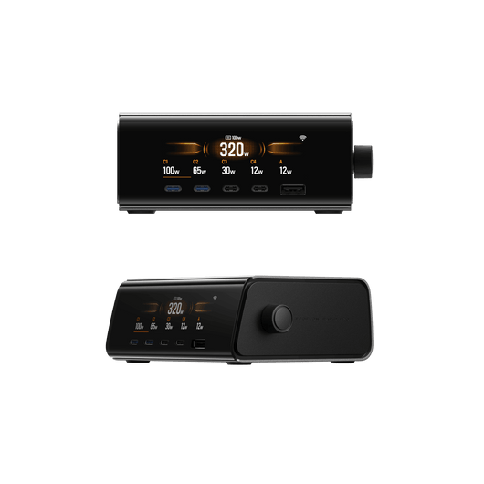 EcoFlow RAPID Pro Desktop-Ladegerät (320W, 5 Ports, GaN)