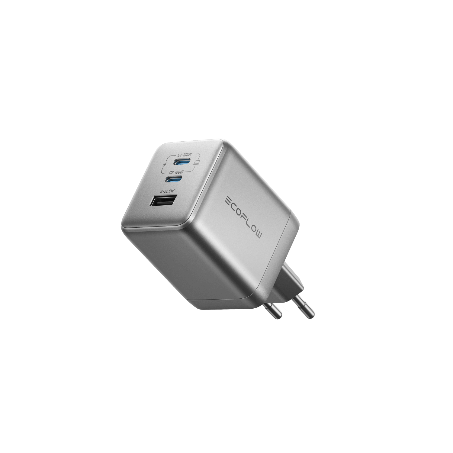 EcoFlow RAPID Pro Ladegerät (100W, 3 Ports, GaN) RAPID Pro 100W Charger