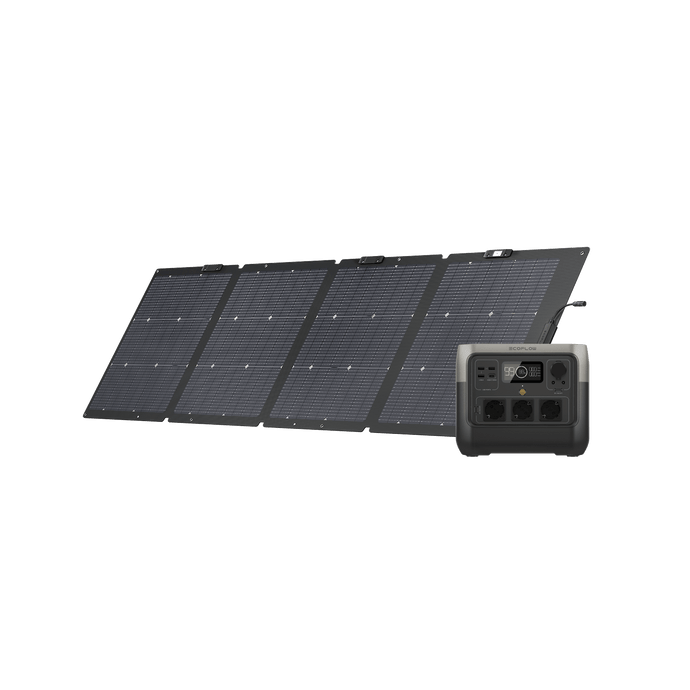 EcoFlow RIVER 2 Pro Solargenerator (PV220W) 1*220W + RIVER 2 Pro