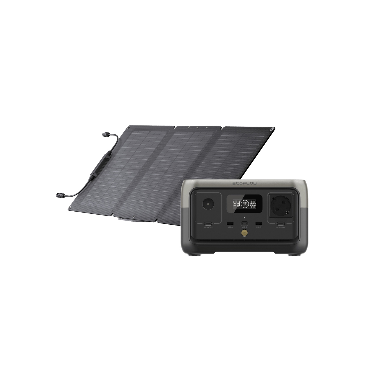 EcoFlow RIVER 2 Solargenerator (PV60W)