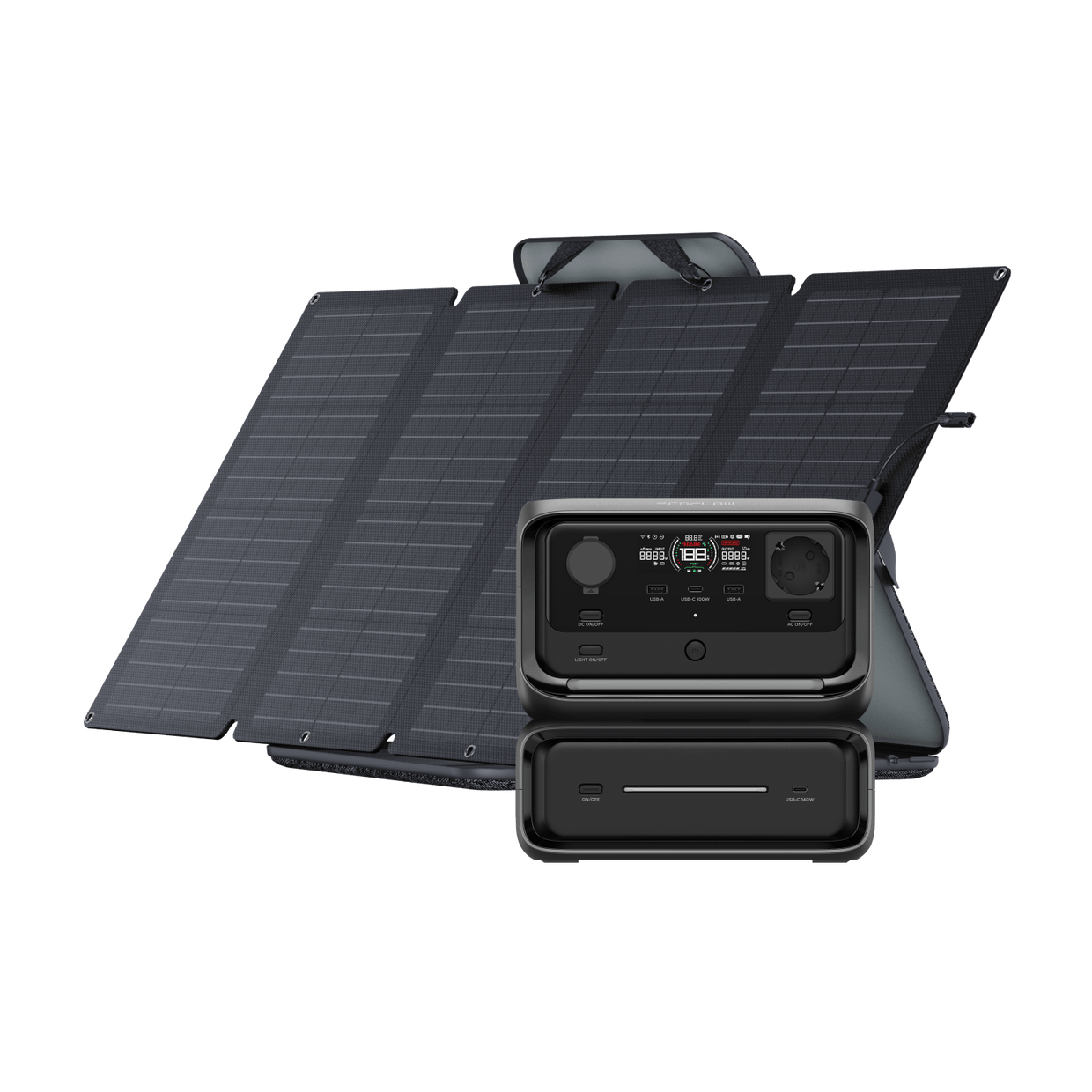 EcoFlow RIVER 3 Plus Solargenerator (PV 60 W)