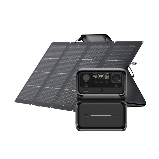 EcoFlow RIVER 3 Plus Solargenerator (PV 60 W)
