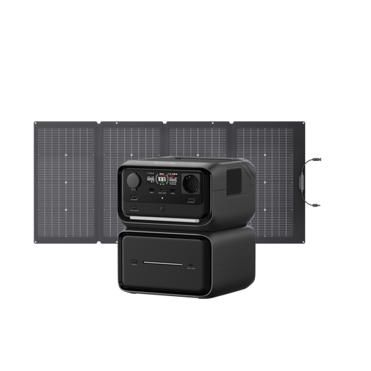 EcoFlow RIVER 3 Plus Solargenerator (PV 60 W)