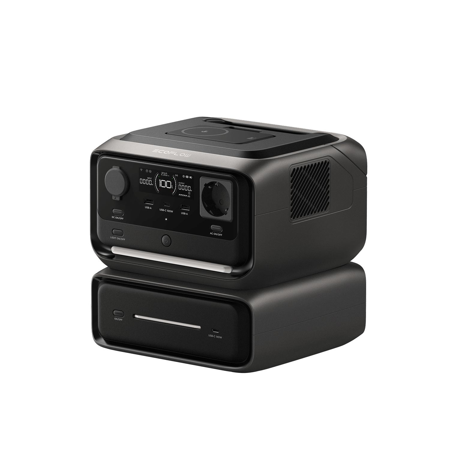 EcoFlow RIVER 3 Plus (Wireless) Portable Power Station RIVER 3 Plus (Wireless) / Extra Battery 300