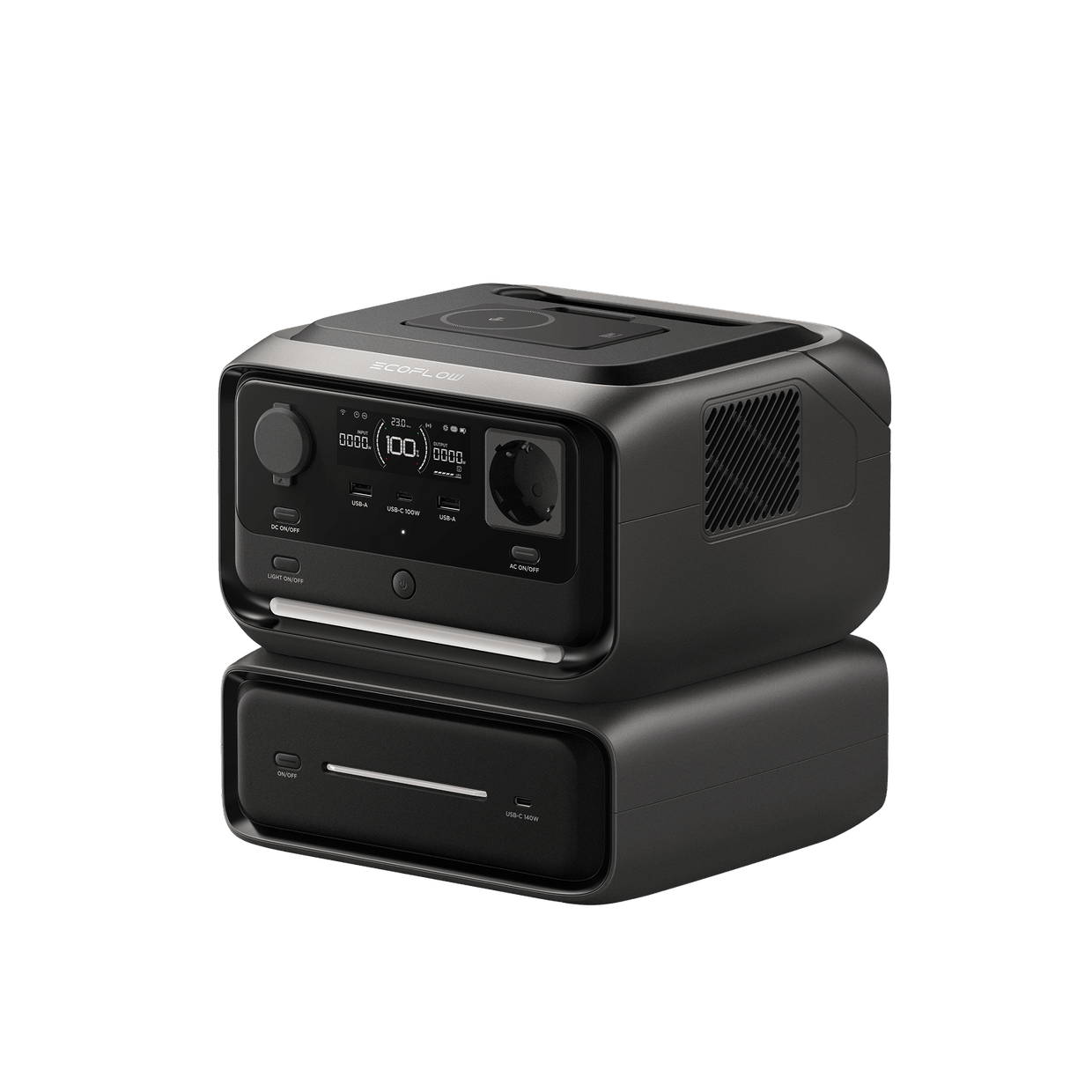 EcoFlow RIVER 3 Plus (Wireless) Portable Power Station RIVER 3 Plus (Wireless) / Extra Battery 300