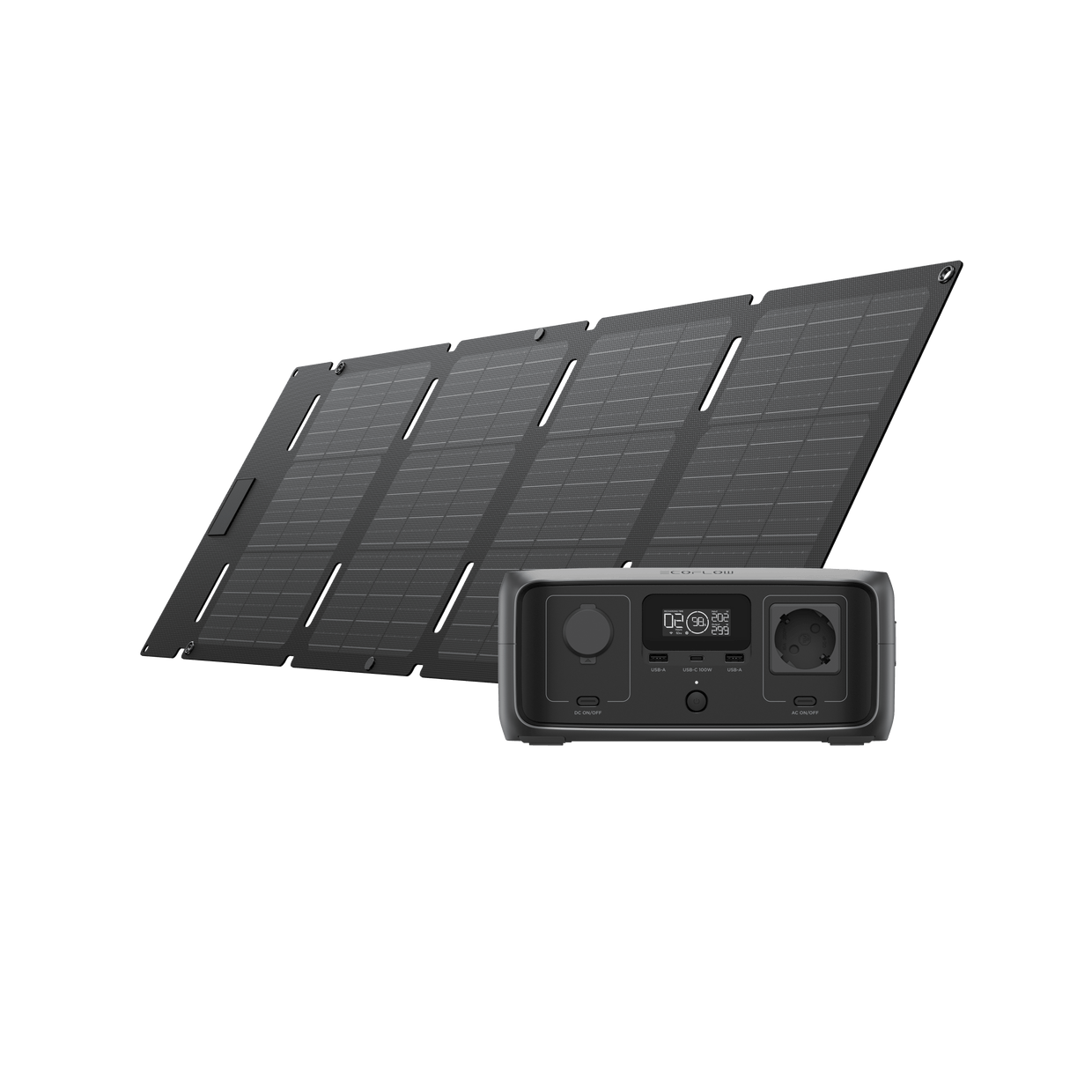 EcoFlow RIVER 3 Solargenerator (PV45W) RIVER 3 + 45W Solarpanel (Typ-C)