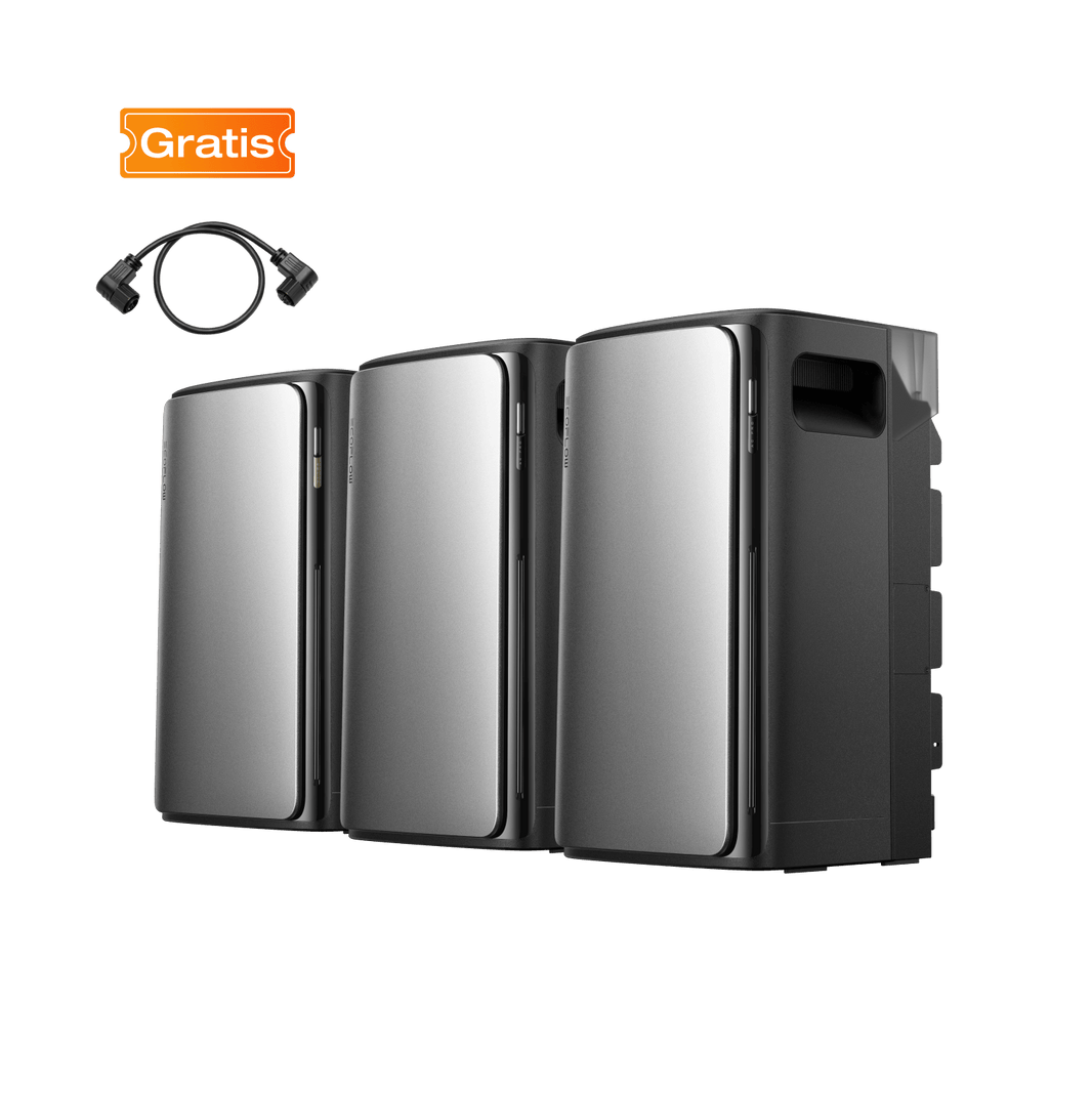 ECOFLOW STREAM AC Pro (Reconditionné) - Batterie De Stockage Solaire 3.84 KWh - Sortie 1200W, Extensible - Plug & Play, Gestion IA - 13