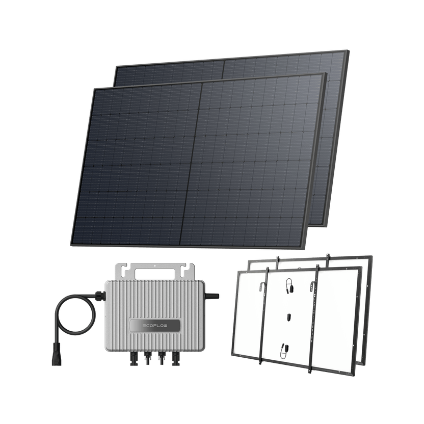 Blackout Gear EcoFlow STREAM Balcony Kit Grid Railing 919W