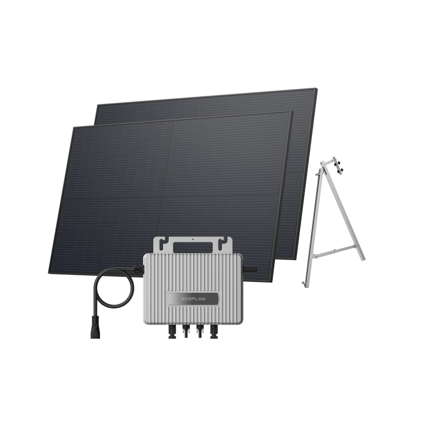 EcoFlow STREAM Kit Solar Balcón Hormigón 699W