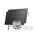 Laden Sie das Bild in Galerie -Viewer, {EcoFlow STREAM Balcony Solar System STREAM Microinverter + 2 x 520 W Rigid Solar Panel / Bracket Adjustable: Facade
