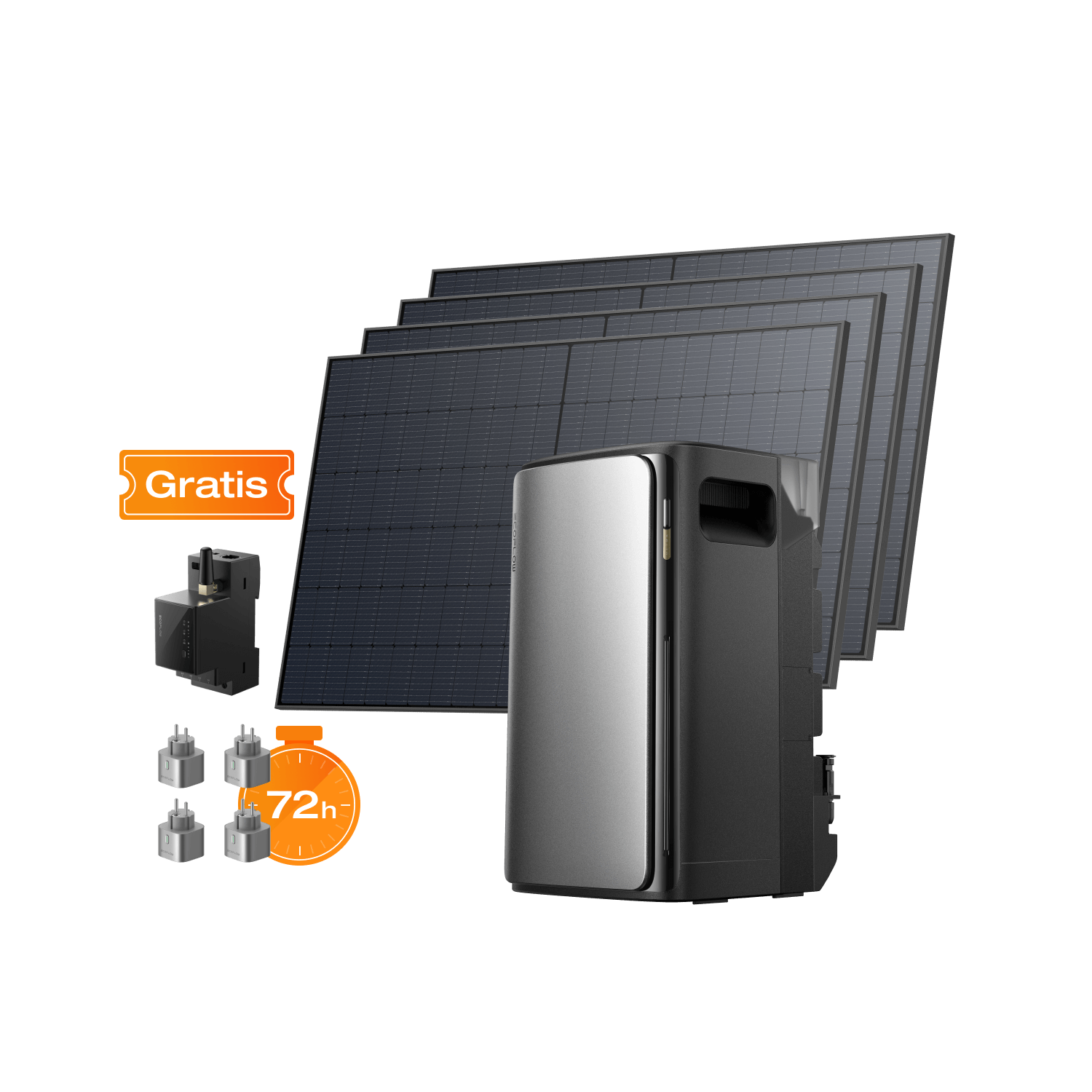 EcoFlow STREAM Ultra Set (2080 Wp)