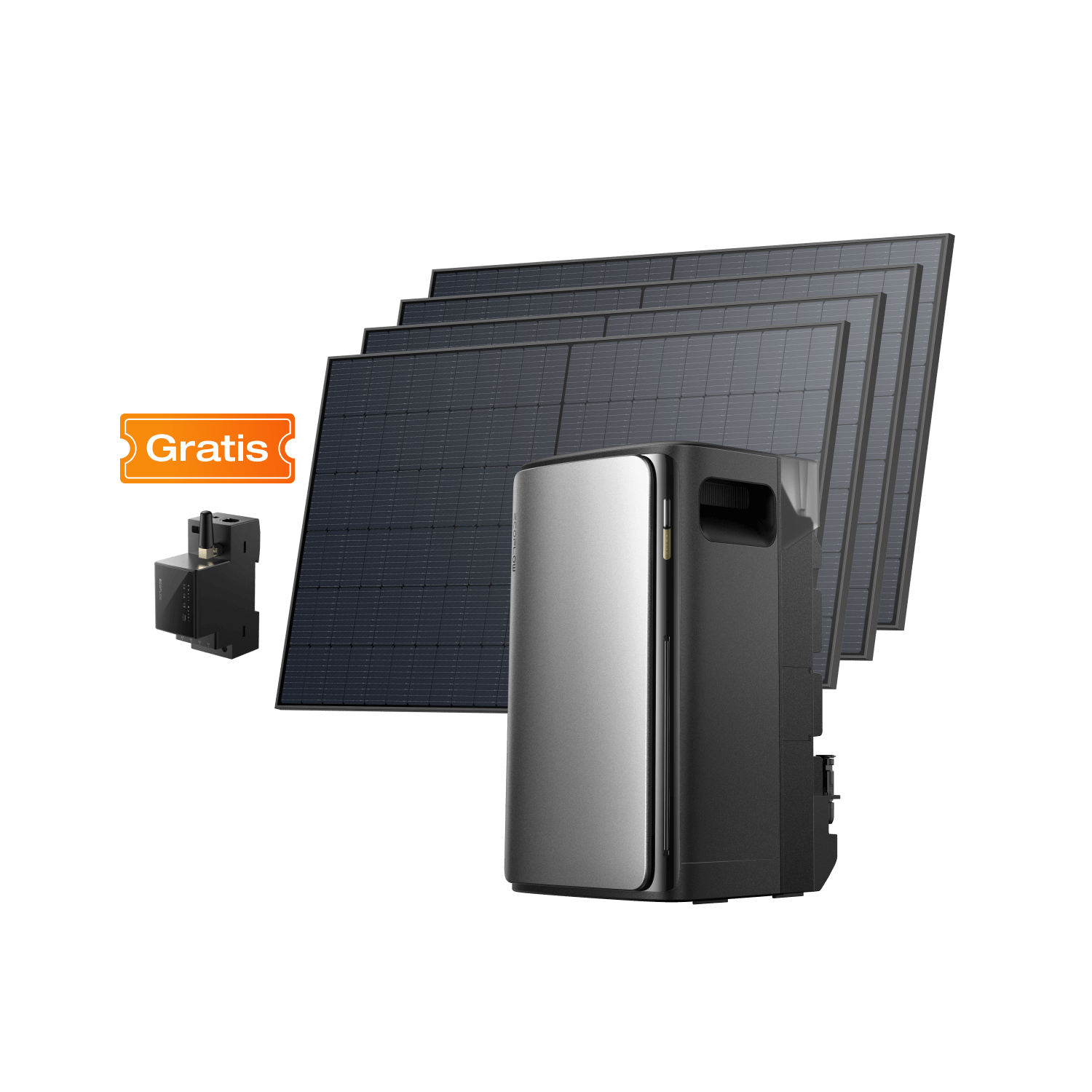 EcoFlow STREAM Balkonkraftwerk EcoFlow STREAM Ultra Set (2 080 Wp) (0 % MwSt. – nur in Deutschland)
