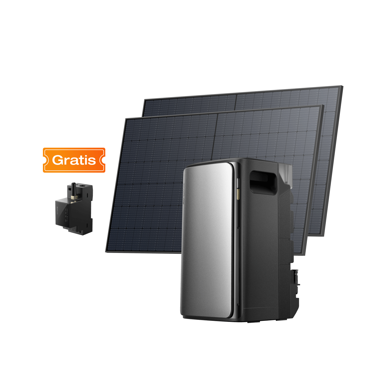 EcoFlow STREAM Balkonkraftwerk EcoFlow STREAM Basic Set (1 040 Wp) (0 % MwSt. – nur in Deutschland)