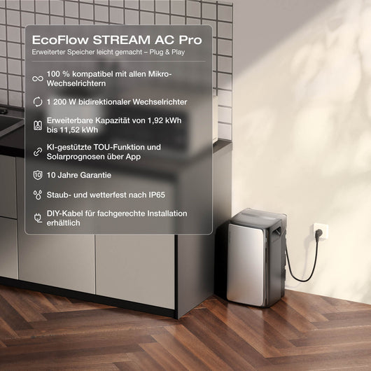 EcoFlow STREAM Balkonkraftwerk