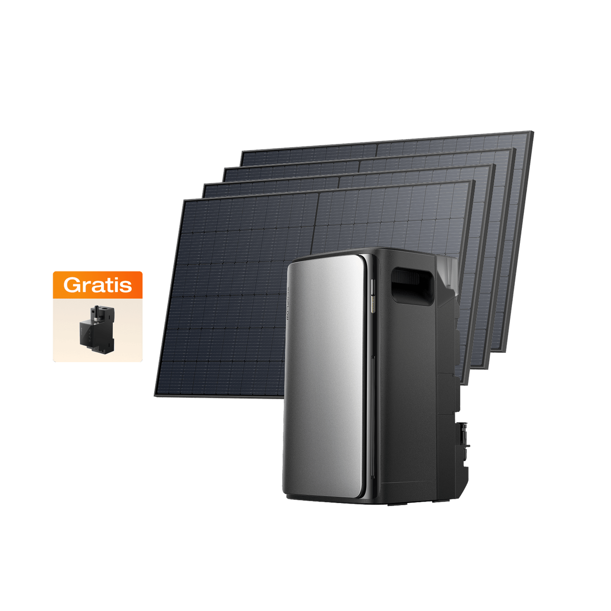 EcoFlow STREAM Balkonkraftwerk mit Speicher STREAM Ultra Set (2 080 Wp)