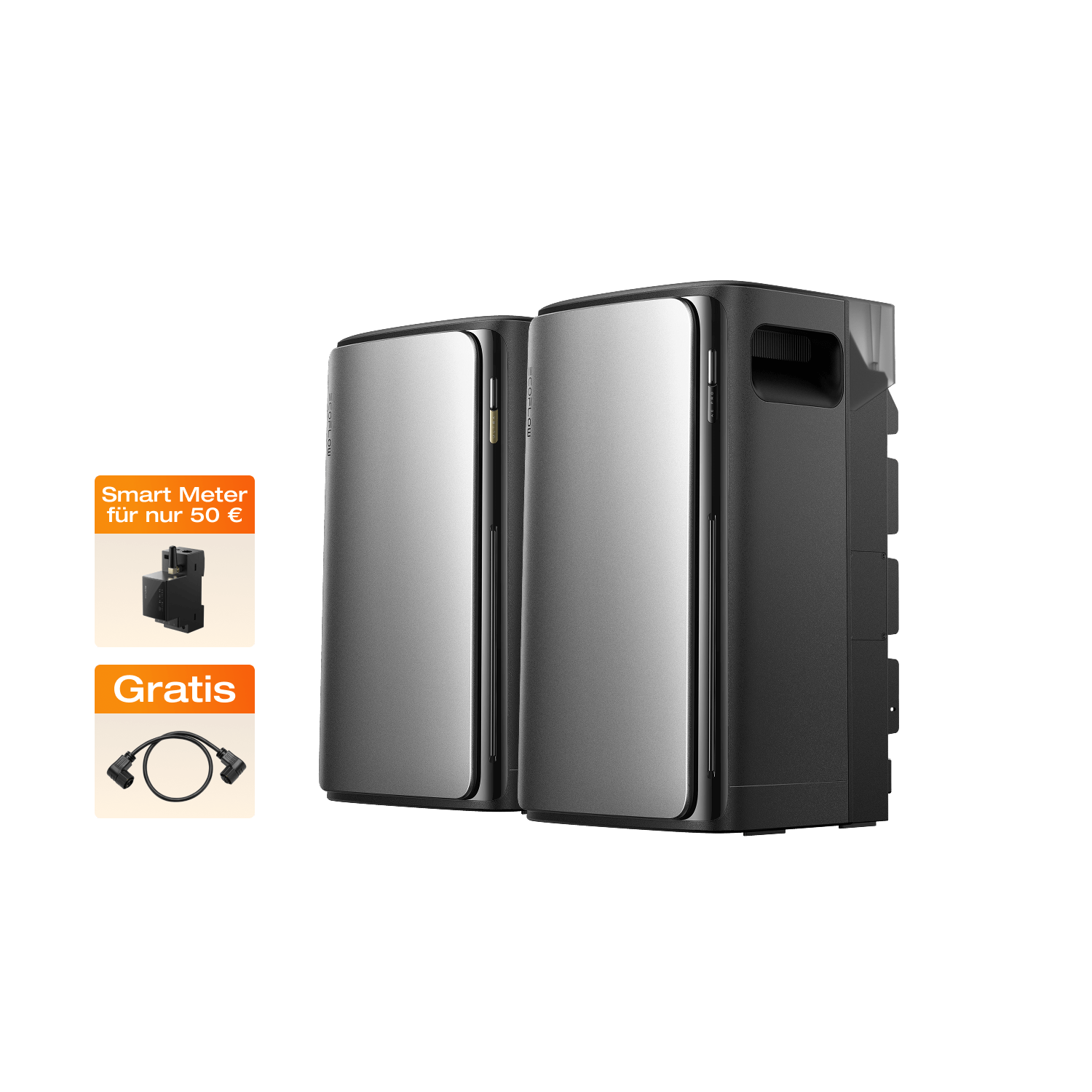 EcoFlow STREAM Balkonkraftwerk mit Speicher STREAM Serie Standard Set