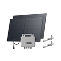 Laden Sie das Bild in Galerie -Viewer, {EcoFlow STREAM Roof Kit Flat Roof / (1040Wp) 2 × 520W Rigid Solar Panel + STREAM Microinverter / Bracket: Flat Roof
