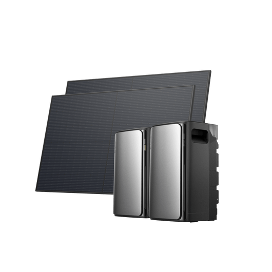 EcoFlow STREAM Ultra/Pro/Max STREAM Ultra (0 % MwSt. – nur in Deutschland) / STREAM AC Pro + 4 × 520 W Starres Solarpanel (mit 1 × GRATIS STREAM Parallelkabel)