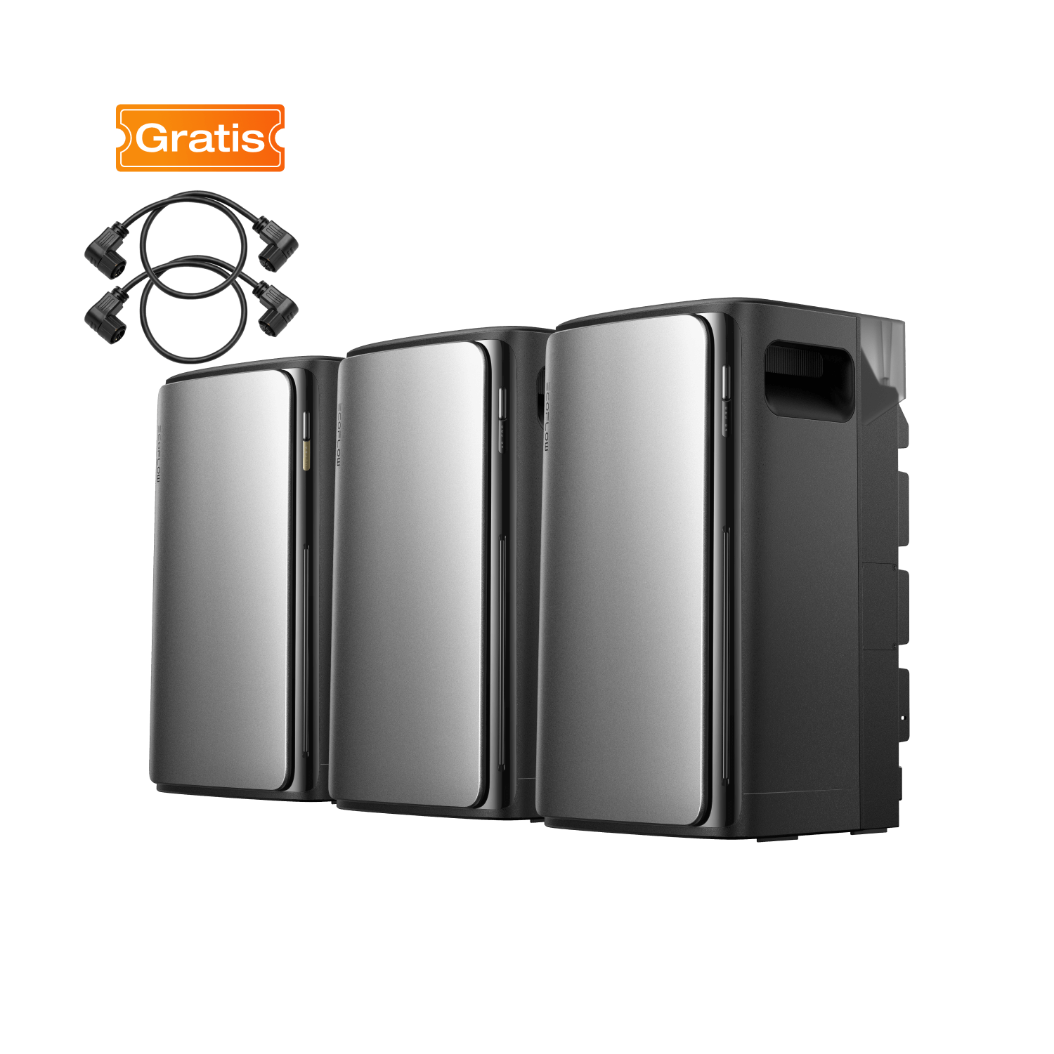 EcoFlow STREAM Ultra + 2 × STREAM AC Pro