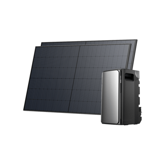 EcoFlow STREAM Ultra/Pro/Max Balkonkraftwerk mit Speicher STREAM Ultra (0 % MwSt. – nur in Deutschland) / 2 × 520 W Starres Solarpanel