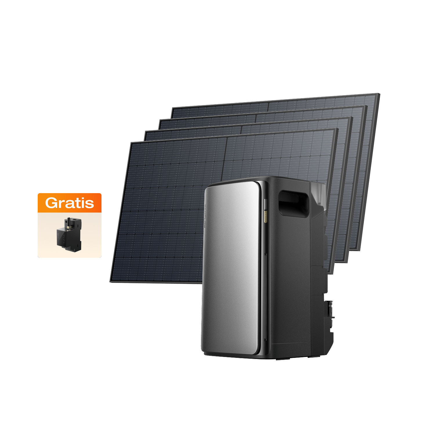 EcoFlow STREAM Ultra + 2 080 W Solarmodul