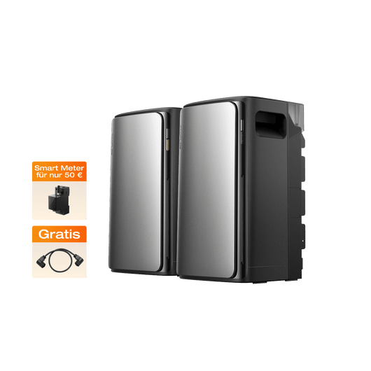 EcoFlow STREAM Ultra/Pro/Max Balkonkraftwerk mit Speicher STREAM Ultra (0 % MwSt. – nur in Deutschland) / STREAM AC (mit 1 × GRATIS STREAM Parallelkabel)