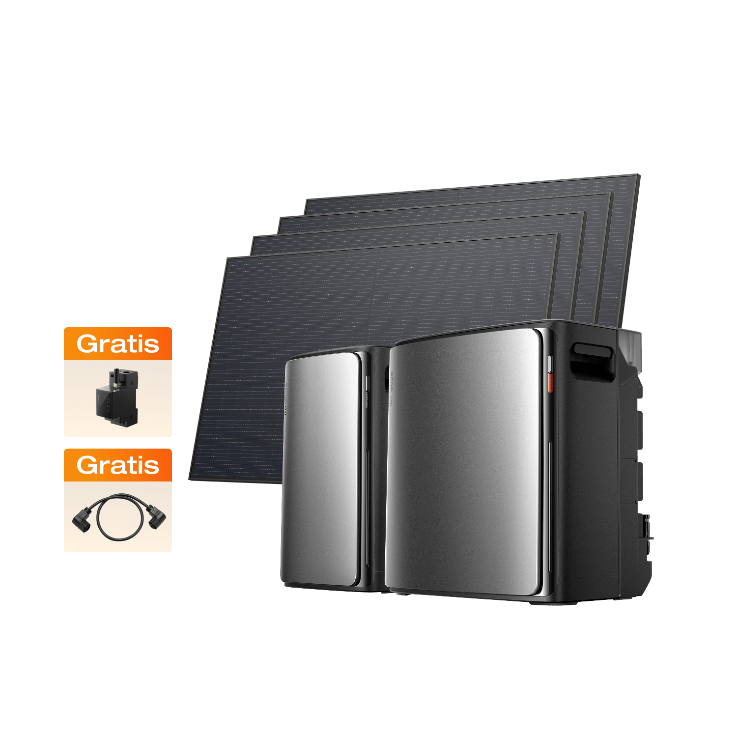 EcoFlow STREAM Ultra X + AC Pro + 2 080 W Solarmodul