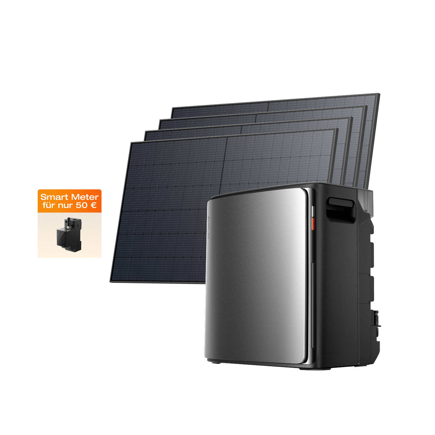 EcoFlow STREAM Ultra X + 2 080 W Solarmodul