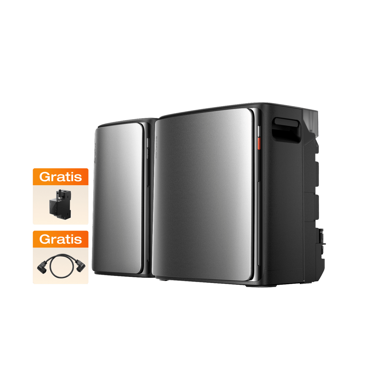 EcoFlow STREAM Ultra X Balkonkraftwerk mit Speicher STREAM Ultra X (0 % MwSt. – nur in Deutschland) / STREAM AC Pro (mit 1 × GRATIS Parallelkabel)