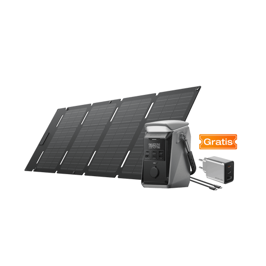 EcoFlow TRAIL Serie DC Tragbare Powerstation TRAIL Plus 300 DC+45 W Solarpanel (Typ C)