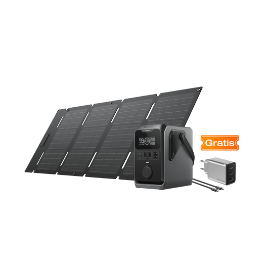 EcoFlow TRAIL Serie DC Tragbare Powerstation TRAIL 300 DC+45 W Solarpanel (Typ C)