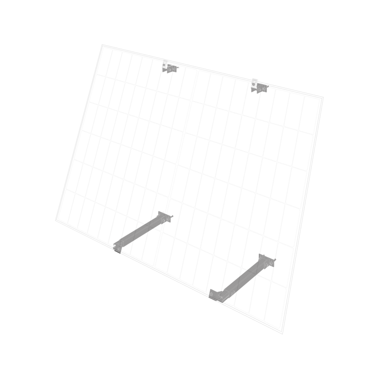 EcoFlow Verstellbare Halterung - Fassade
