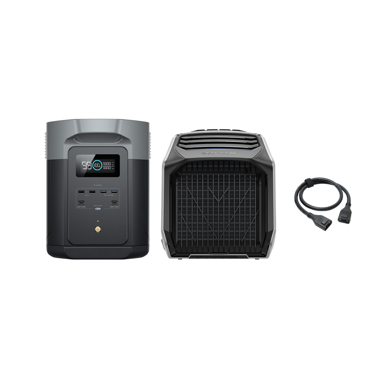 EcoFlow WAVE 2 Tragbare Klimaanlage WAVE 2 + DELTA 2 Max