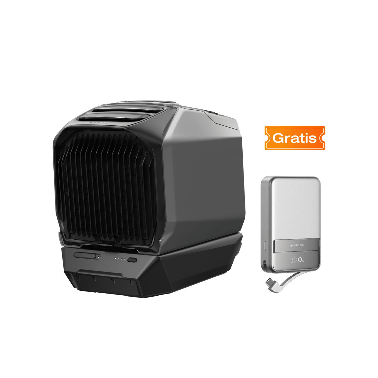 EcoFlow WAVE 3 Tragbares Klimagerät WAVE 3 + WAVE 3 Zusatzbatterie