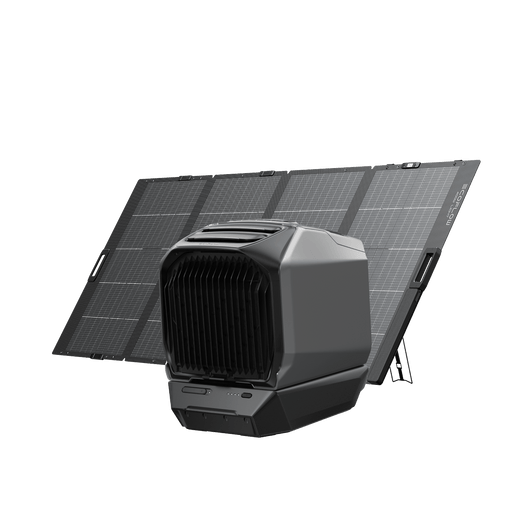EcoFlow WAVE 3 Tragbares Klimagerät WAVE 3 + WAVE 3 Zusatzbatterie + 400 W Tragbares Solarpanel