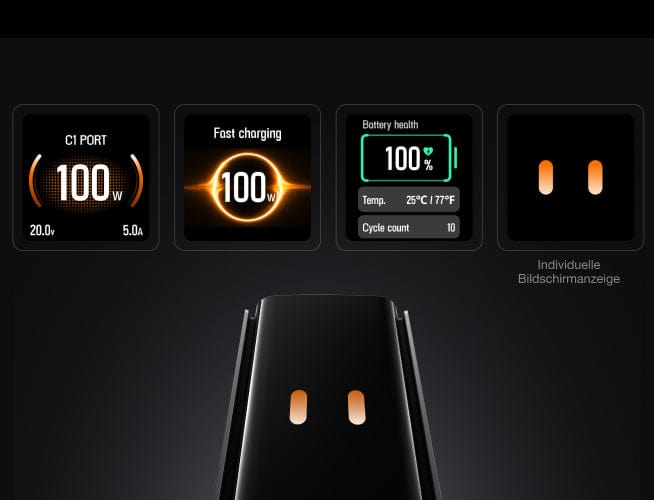 In-App Power Management und Anpassung