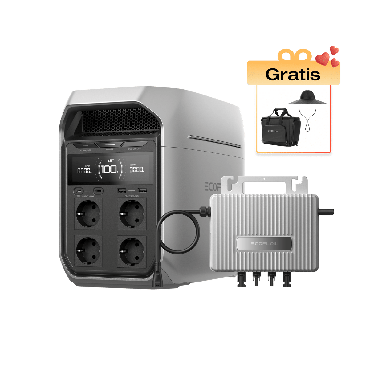 EcoFlow DELTA 3 Serie Tragbare Powerstation