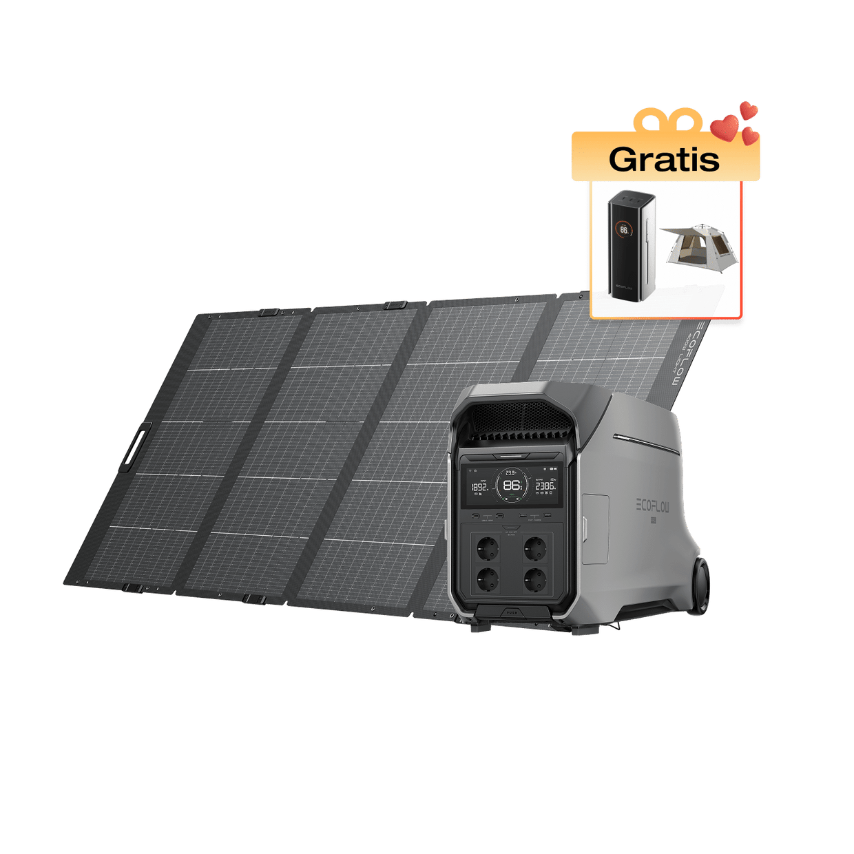 EcoFlow DELTA Pro 3 Tragbare Powerstation