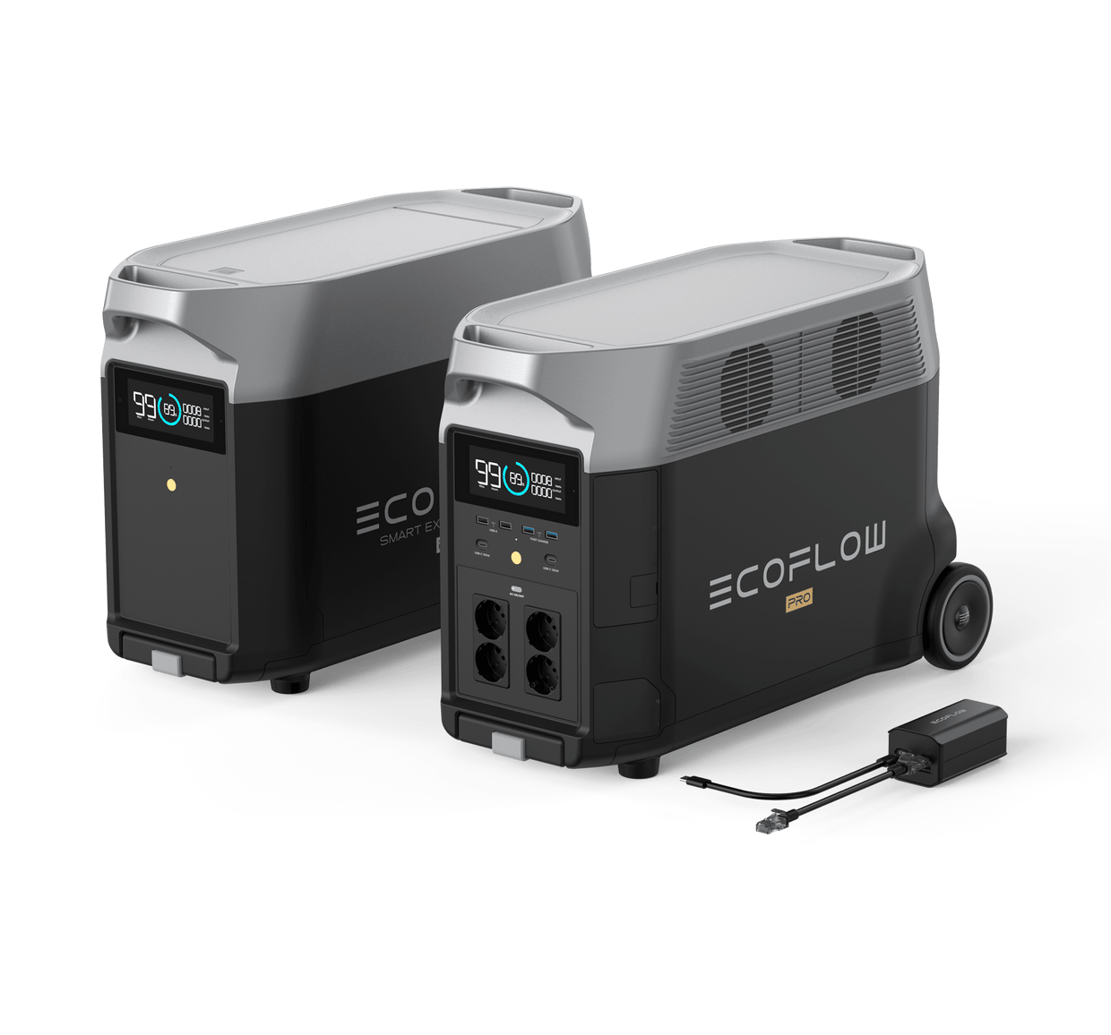 Tragbare RV- und EV-Stromversorgung mit EcoFlow DELTA Pro RV Power Lösungen - Traveller-Bausatz