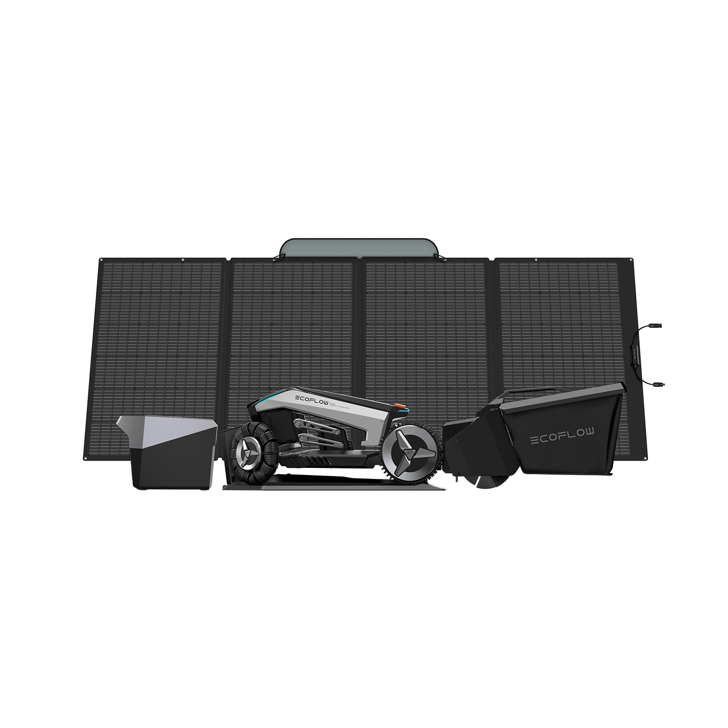 EcoFlow BLADE Mähroboter BLADE + Lawn Sweeper Kit + Smart Extra Battery + 400W Soalr Panel