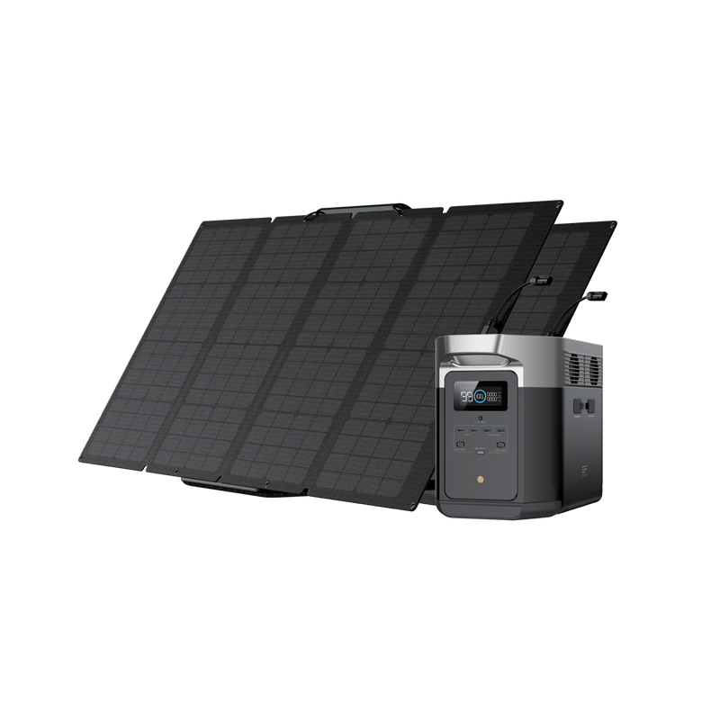 Laden Sie das Bild in Galerie -Viewer, {EcoFlow DELTA Max + 160W Solarpanel

