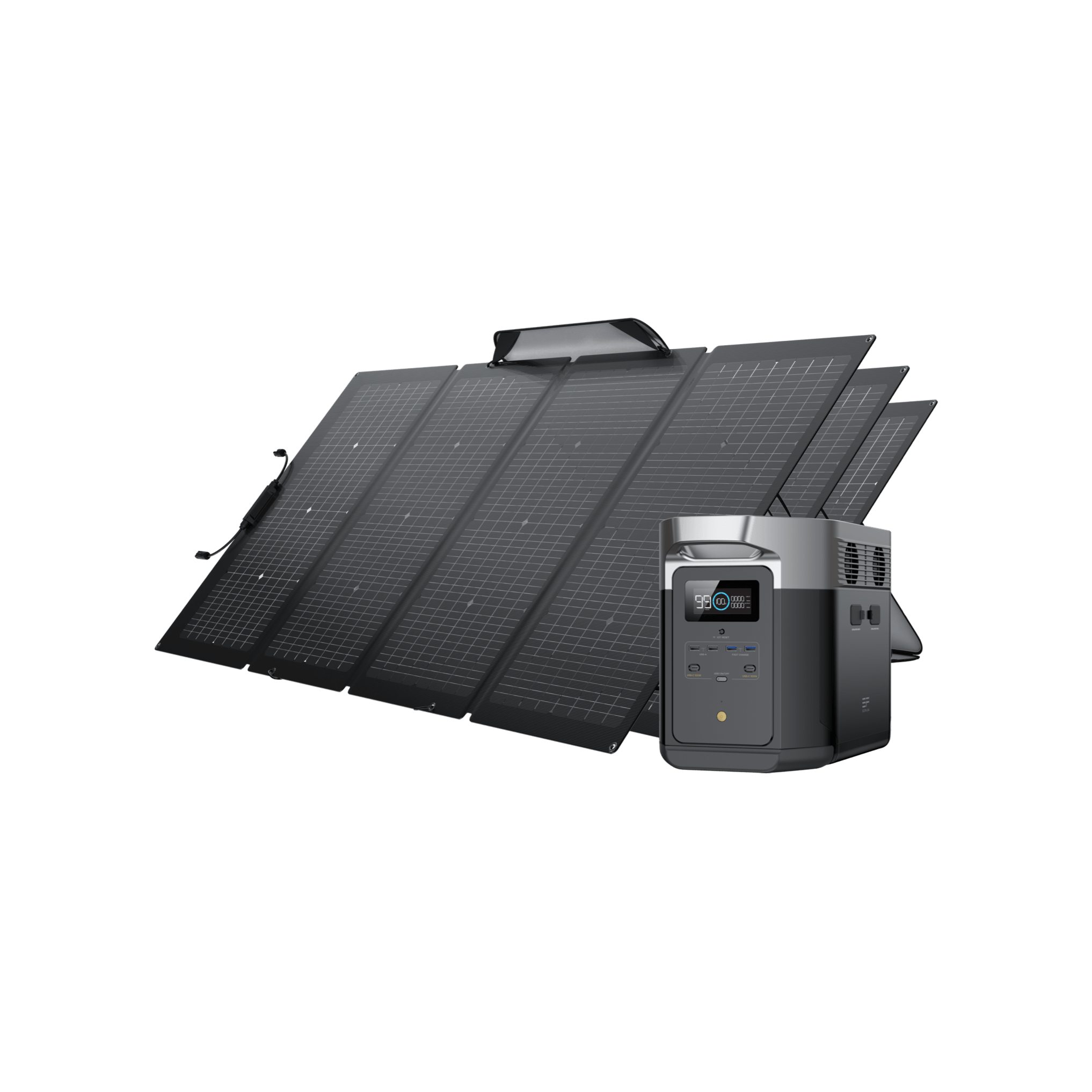 EcoFlow DELTA Max + 220W Solarpanel