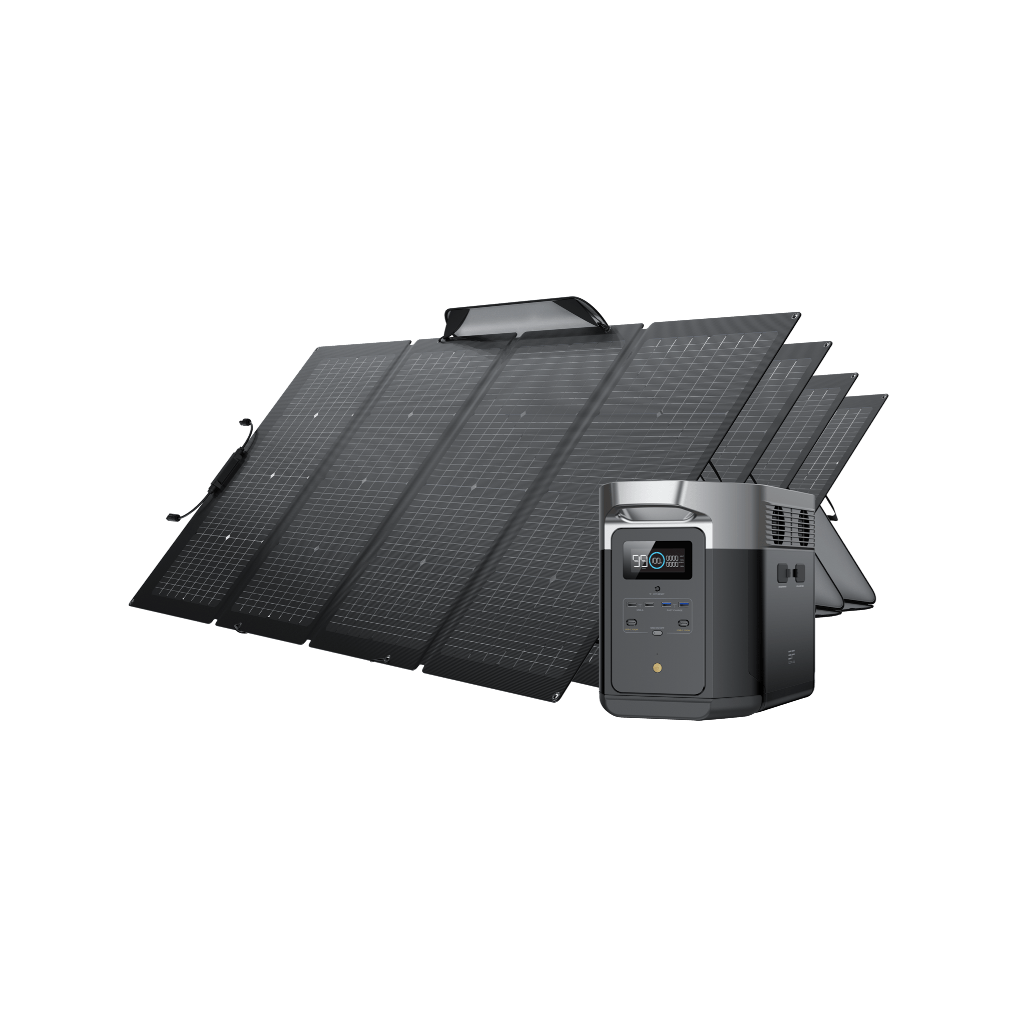 EcoFlow DELTA Max + 220W Solarpanel