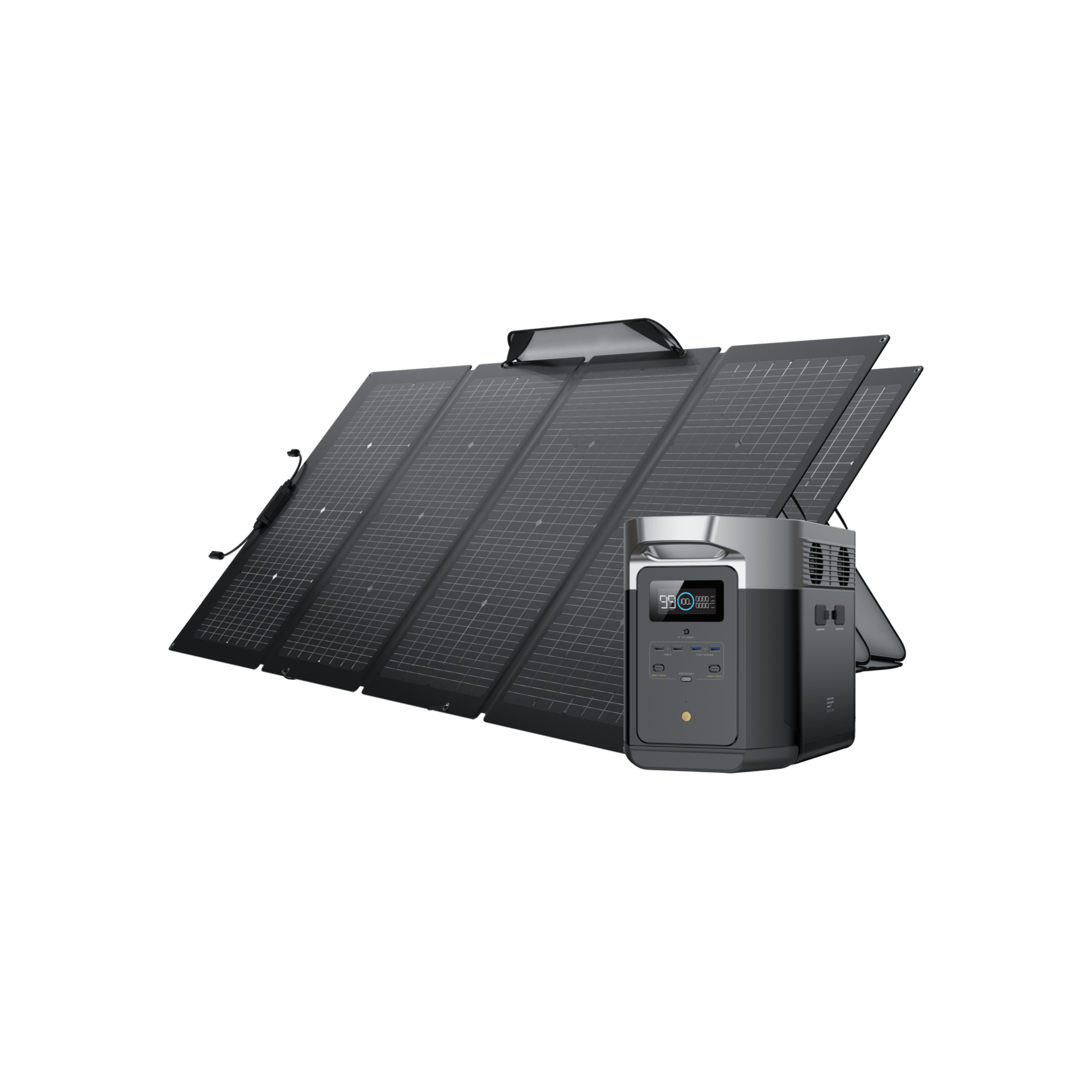 EcoFlow DELTA Max + 220W Solarpanel