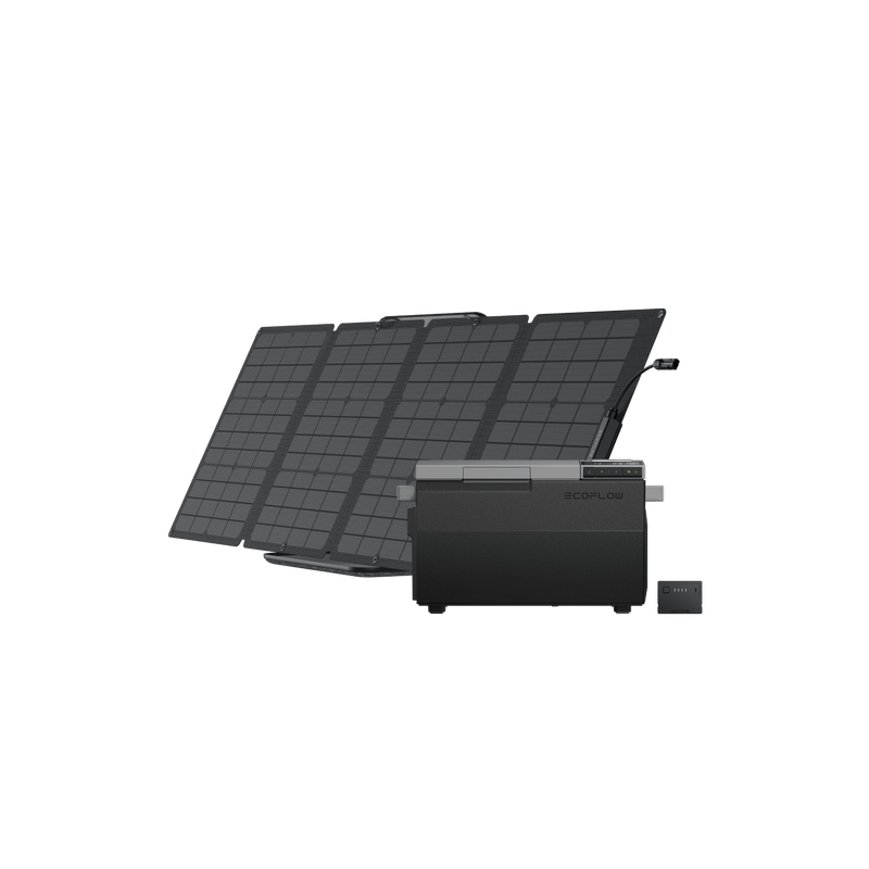 Laden Sie das Bild in Galerie -Viewer, {EcoFlow GLACIER Portable Refrigerator GLACIER + GLACIER Plug-in Battery + 110W Portable Solar Panel

